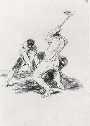 Francisco Goya Three Men Digging china oil painting artist